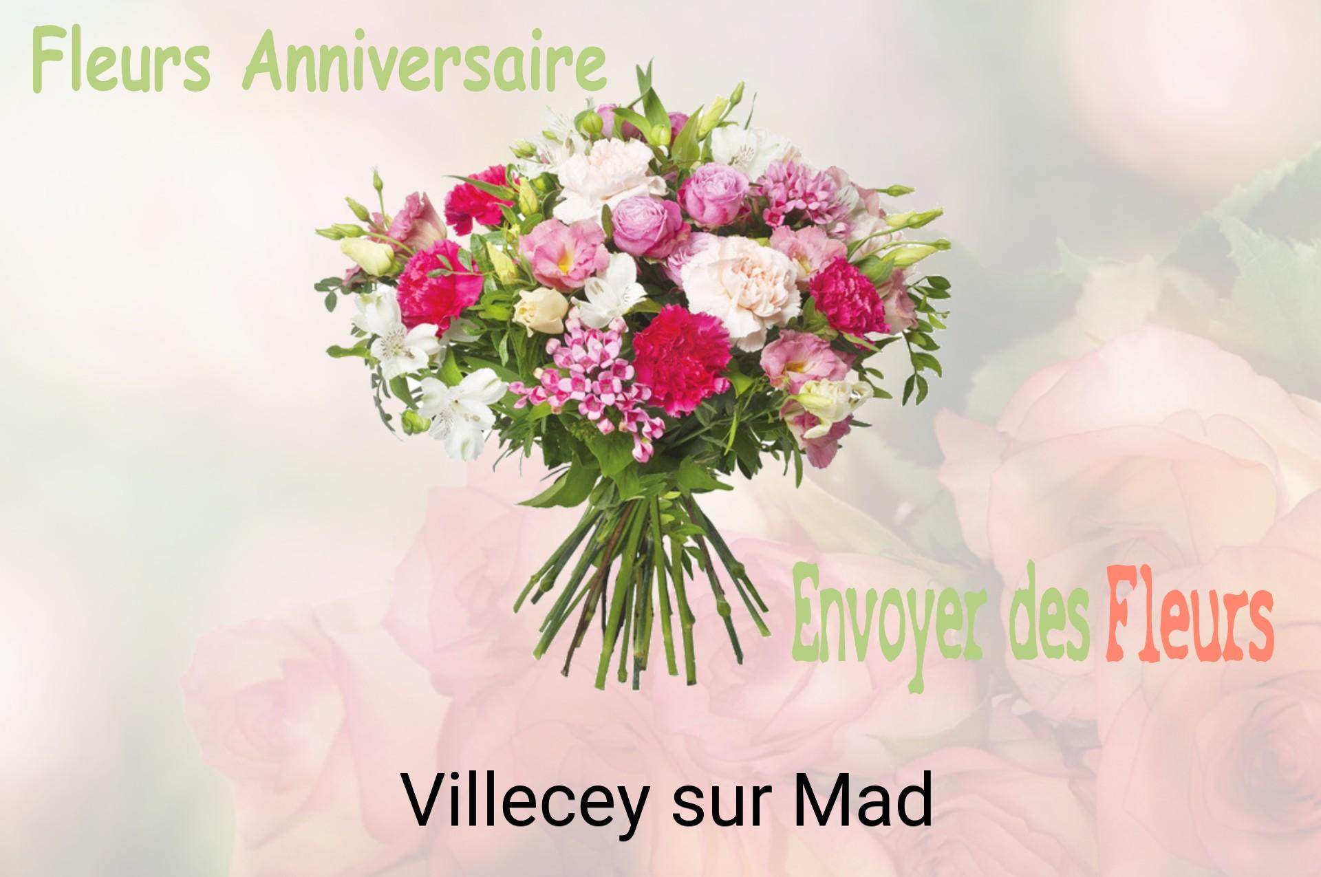 Bouquet de fleurs d’anniversaire livré à Villecey-sur-Mad
